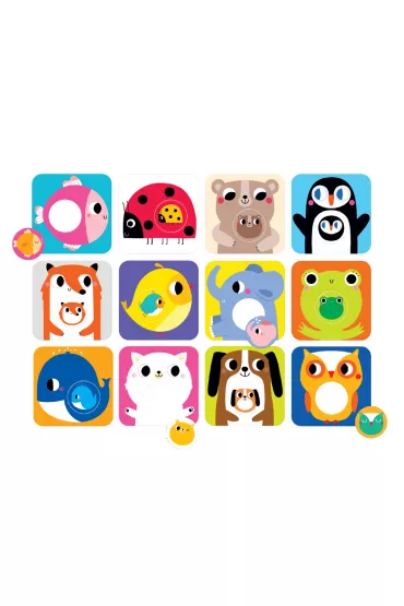 Puzzle z dziurk� Maluchy Bright Junior Media