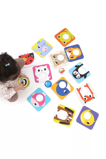 Puzzle z dziurk� Maluchy Bright Junior Media