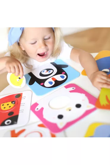 Puzzle z dziurk� Maluchy Bright Junior Media