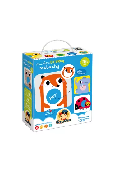 Puzzle z dziurk� Maluchy Bright Junior Media