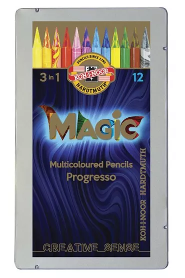 Koh-I-Noor Kredki Progresso Magic 8772 12 szt.