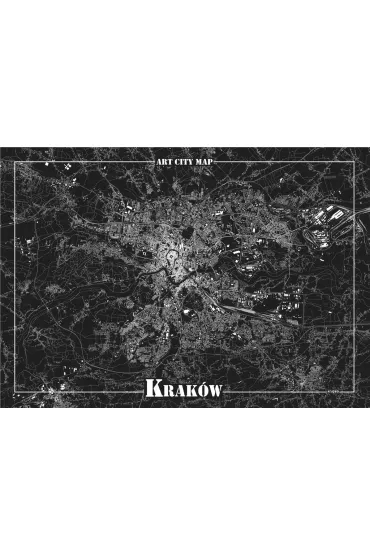 Plakat dekoracyjny - Krak�w 55x650 mm