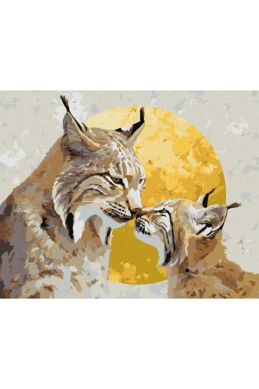 Ideyka Malowanie po numerach - Czujna ochrona 40x50cm