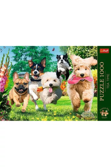 Puzzle 1000 el. Nadchodz� k�opoty Trefl