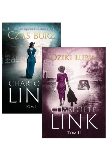 Pakiet Czas burz. Tomy 1-2: Czas burz, Dziki �ubin - Charlotte Link
