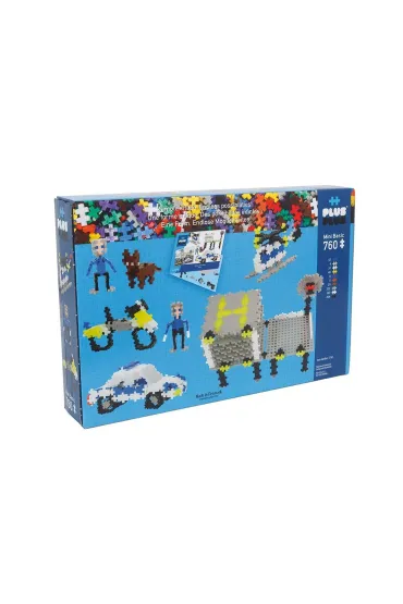 Plus-Plus Basic zestaw policyjny 760 element�w