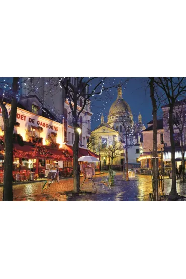 Puzzle 1500 el. Compact Paris - Montmartre Clementoni