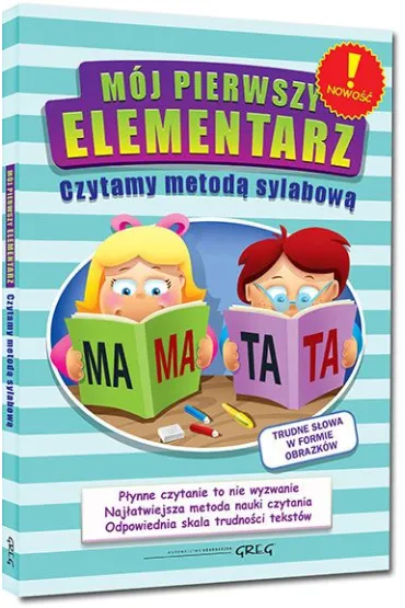 M�j pierwszy elementarz. Czytamy metod� sylabow� - Alicja Karczmarska-Strzebo�ska