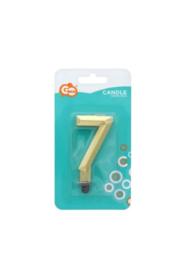 Godan �wieczka Cyfra 7 Diament 7.6cm