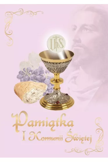 Pami�tka I Komunii �wi�tej r�owa - Marta �urawiecka