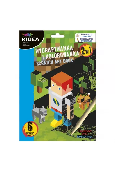 Wydrapywanka i kolorowanka 2w1 Game - pr zb