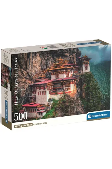 Puzzle 500 The Tigers Nest Clementoni