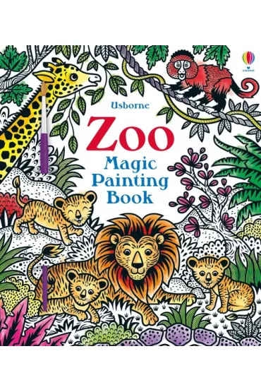 Zoo Magic Painting Book