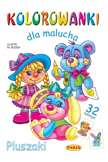 Kolorowanki dla malucha. Pluszaki - Mariola Budek