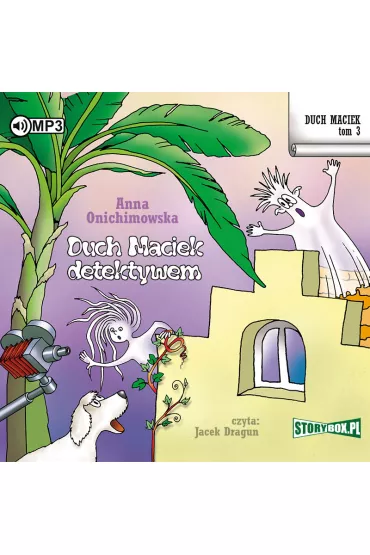 Audiobook Duch Maciek detektywem Tom 3 CD - Anna Onichimowska