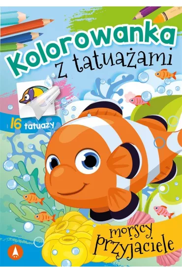 Morscy przyjaciele. Kolorowanka z tatua�ami