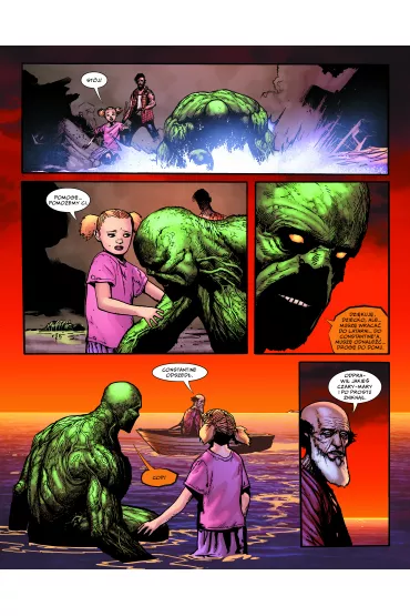 DC Black Label Zielone piek�o. Potw�r z Bagien - Jeff Lemire, Doug Mahnke