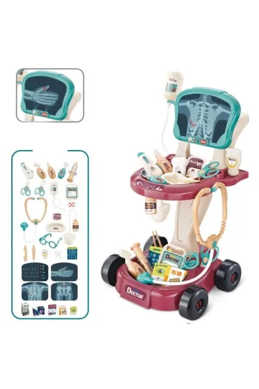 Zestaw lekarski na w�zku LeanToys
