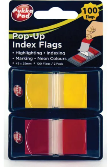 Pukka Pad Zak�adki indeksuj�ce 45 x 25 mm 100k.