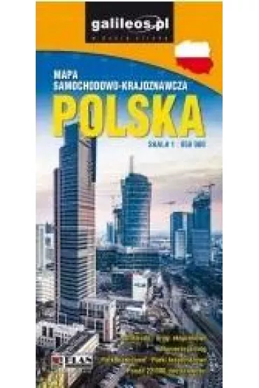Polska - mapa samochodowa 2023