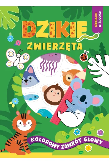 MALOWANKA A4 DZIKIE ZWIERZETA NAKL AWM