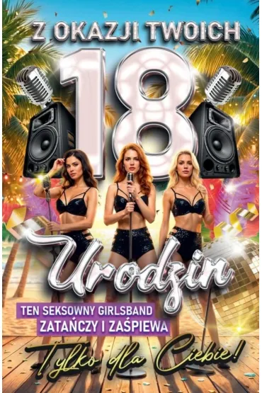 Yeku Karnet Urodziny 18 2K Girlsband