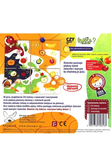 Dzieci Kontra Rodzice. Czy znasz te owoce i warzywa? Kangur