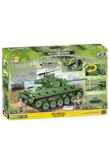 Historical Collection WWII M24 Chaffee 588 element�w 2543