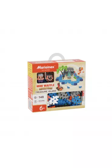 Mini Waffle City Klocki Mini Waffle 148 elementw Wyspa skarbw