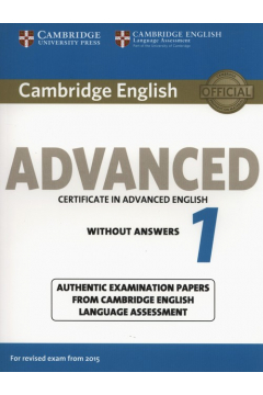 Cambridge English Advanced 1 SB no answers
