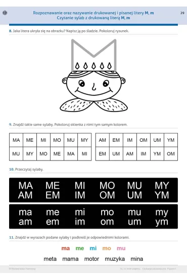To, co mnie wspiera. Karty pracy dla uczni�w ze specjalnymi potrzebami edukacyjnymi. Edukacja polonistyczna. Poziom 1. Litery podstawowe - Alicja Tanajewska, Renata Naprawa, Natalia Wilczewska