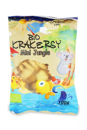 Bio Ania Krakersy mini jungle 100 g Bio