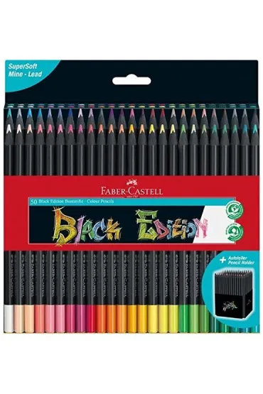 Faber-Castell Kredki tr�jk�tne Black Edition 50 szt.