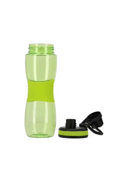 Bidon na wod� Strigo z gumowym uchwytem zielony