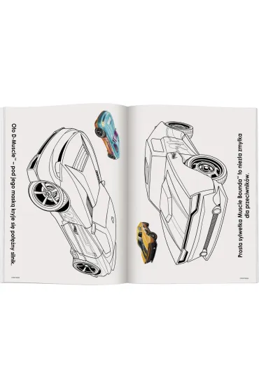 MATTEL HOT WHEELS. NAKLEJAM I KOLORUJ�