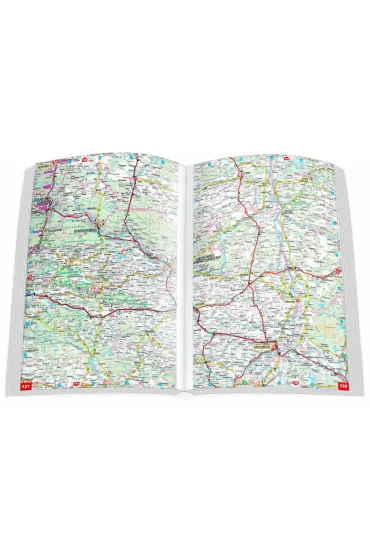 Polska Atlas Samochodowy dla profesjonalist�w 1:200 000 pierwsza pomoc 2024/2025