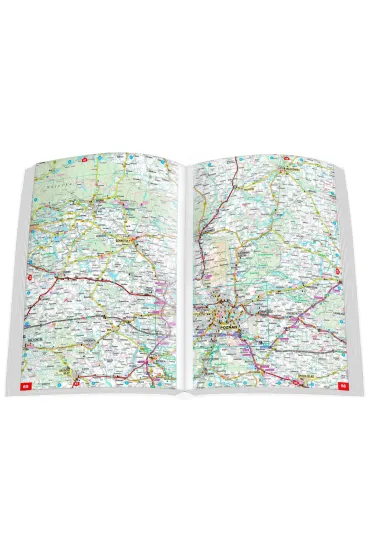 Polska Atlas Samochodowy dla profesjonalist�w 1:200 000 pierwsza pomoc 2024/2025