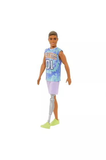 Barbie Fashionistas. Ken z protez� nogi HJT11 Mattel