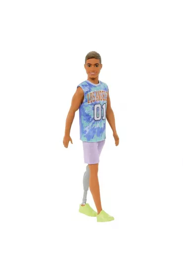 Barbie Fashionistas. Ken z protez� nogi HJT11 Mattel