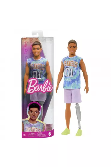 Barbie Fashionistas. Ken z protez� nogi HJT11 Mattel