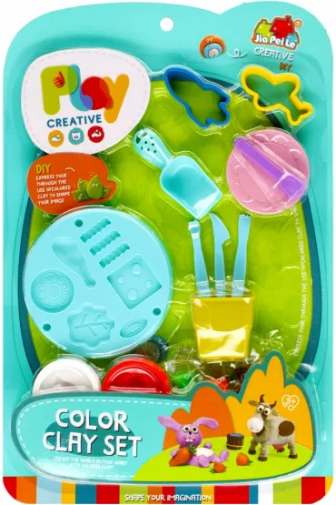 Masa plastyczna z akcesoriami Mega Creative