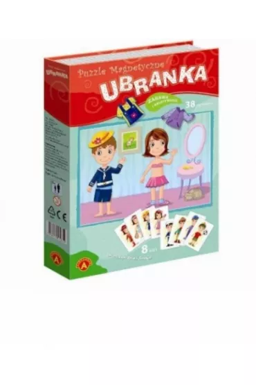 Puzzle magnetyczne 38 el. Ubranka Alexander