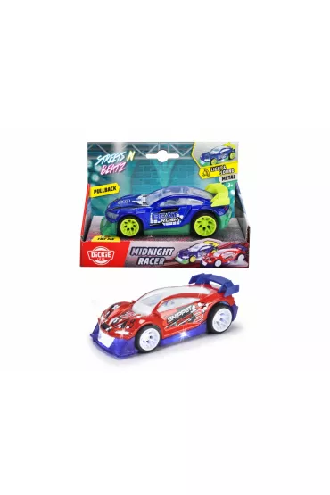 Pojazd Streets Beatz Midnight Racer 14cm Dickie Toys