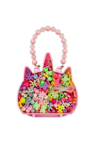 Zestaw koralik�w Gabby's Dollhouse Jednoro�ec 250 szt. + 2m gumki Astra