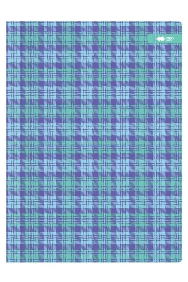 Happy Color Teczka A4+ z gumk� Patt niebieska 24x31cm
