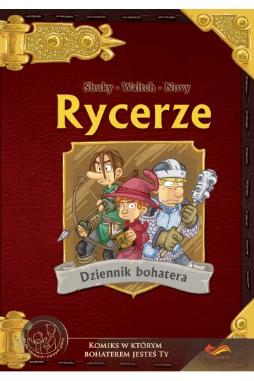 Komiksy paragrafowe Rycerze. Dziennik bohatera - Shuky Shuky