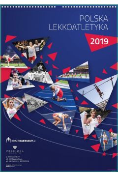 Kalendarz 2019 cienny Polska lekkoatletyka