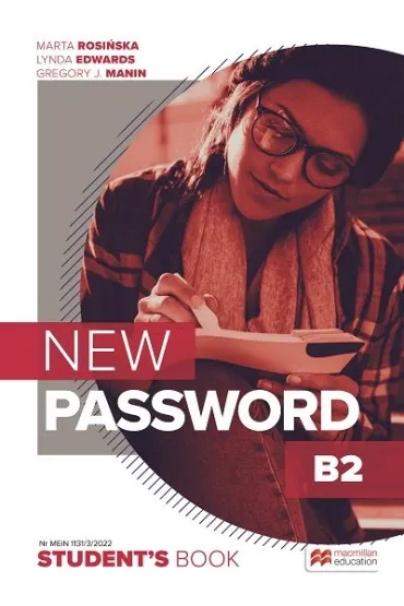 New Password B2. Ksi��ka ucznia papierowa + wersja cyfrowa + On-the-Go Practice w aplikacji MEE - Lynda Edwards, Marta Rosi�ska, Gregory J. Manin
