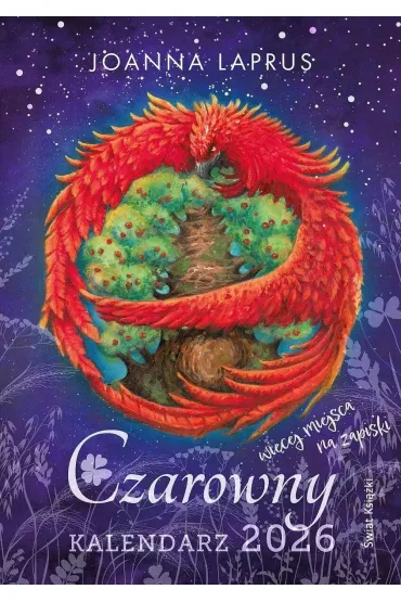 Czarowny kalendarz 2026 (wi�cej miejsca na zapiski) - Joanna  Laprus