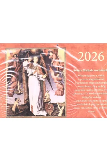 Kalendarz 2026 trjdzielny wqity Michale